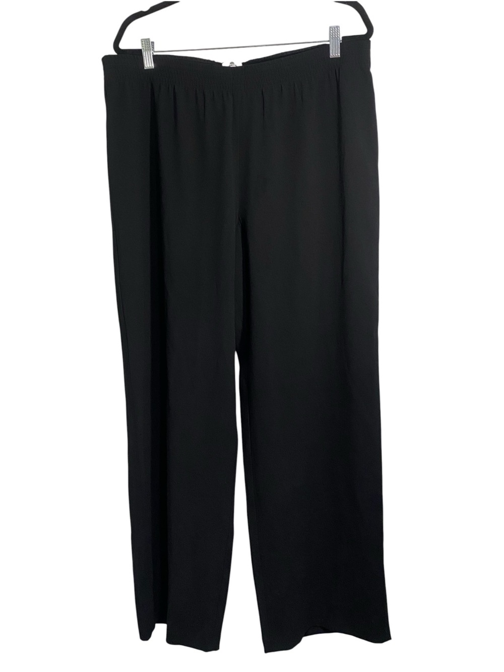 Aritzia Babaton Wide Leg Black Crepe Pants